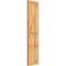 Ekena Millwork Framed Board-n-Batten Shutters w/Z-Bar, Rough Sawn Western Red Cedar, 16 1/8W x 68H, PR RBF06Z16X068RWR - alternate 2